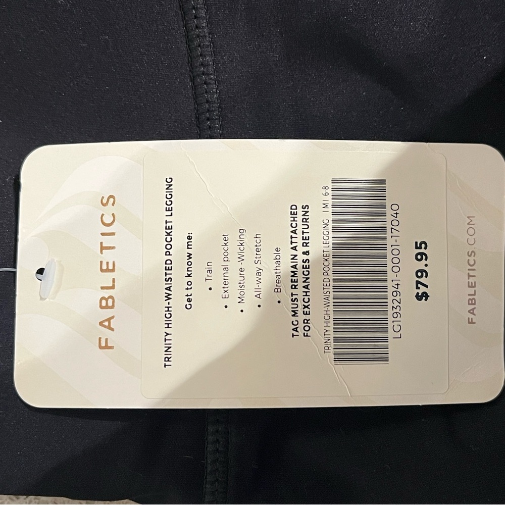 2 pairs of Fabletics Black High-Waisted Leggings